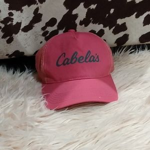 Cabela's Girls Pink Strap Back Hat